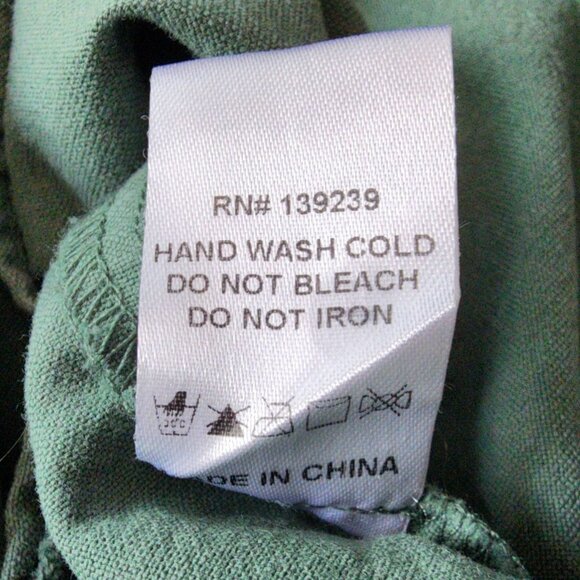 Pomander Place Womens Medium Dress Poly Dress Mini Green Tuckernuck Shirt Dress - Picture 8 of 9